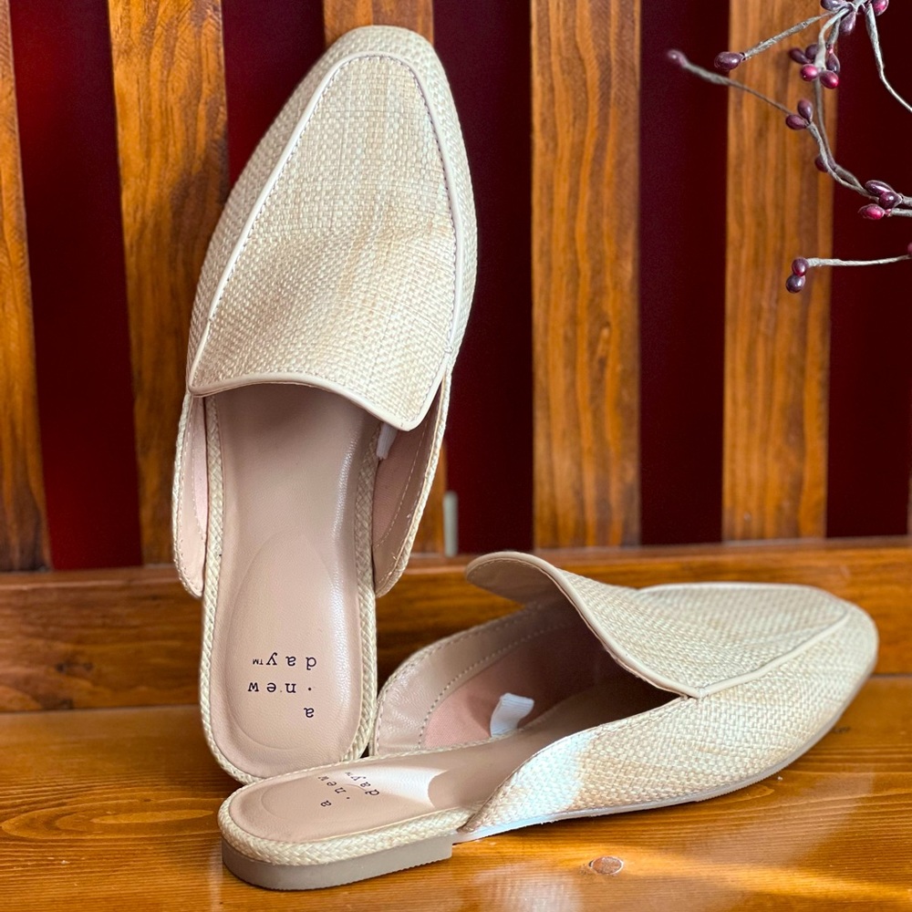 Size 5 “A New Day” pair of slides!